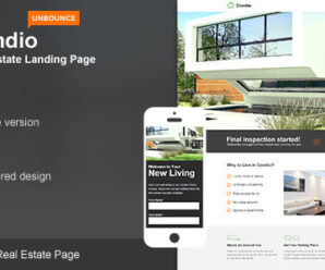 Condio – Real Estate Landing Page for Unbounce