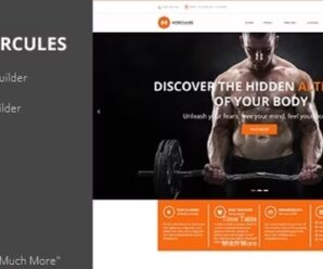 Gym | Gym fitness WordPress Theme | Hercules RTL