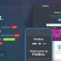 FlatBox – Unbounce Startup Template