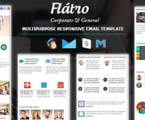 Flatro – Responsive Email Newsletter Templates