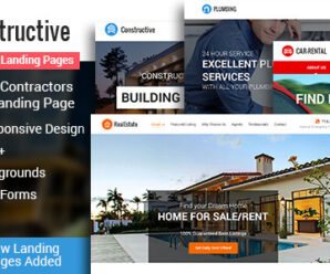 Constructive-Contractors Multipurpose HTML Landing Page