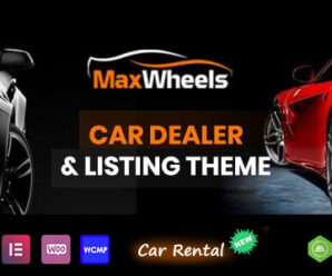 Maxwheels – Car Dealer Automotive & Classified Multivendor WordPress Theme