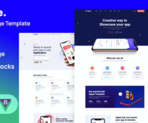 Appie – Vue JS App Landing Page