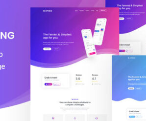 Appzing – App Landing Page