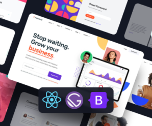 Fastland – React Gatsby JS Landing Page Template