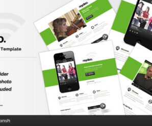 Reydeo Responsive HTML Landing Page Template