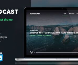 Soundcast – Podcast Responsive Theme