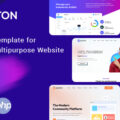 Anaton – Software & SaaS Landing Page