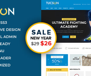 Tucson – Sports, Fitness and Gym Responsive WooCommerce WordPress Theme