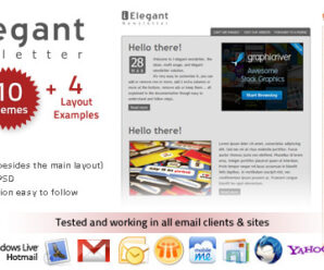 i-Elegant Newsletter – 10 Themes