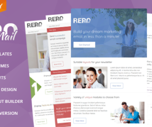 Repo Mail – Responsive Email Template + Access to Gifky Layout Builder