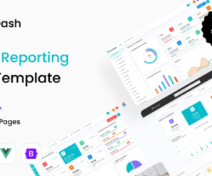 Instadash – VueJS, HTML & SCSS Reporting Admin Dashboard