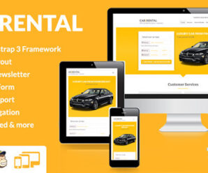 Car Rental Landing Page