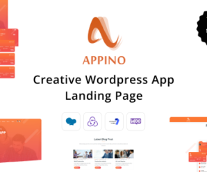 Appino – Creative WordPress App Landing Page