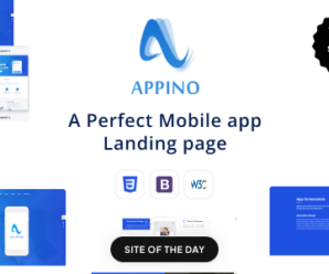 APPINO! – A Perfect Mobile App Landing Page