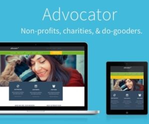 Advocator: Nonprofit & Charity Responsive WordPress Theme