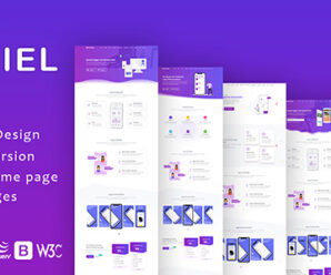 Ariel – App Landing Page Template + RTL