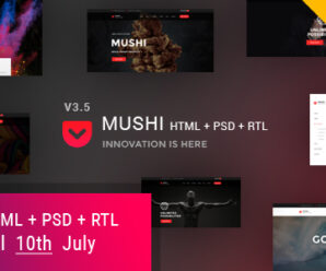 Mushi | Multipurpose HTML Template