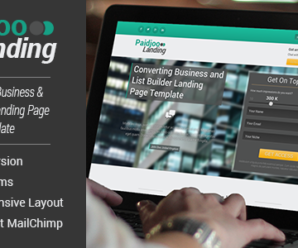 Paidjoo | Business & List Builder Landing Page