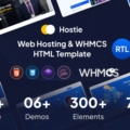 Hostie – Web Hosting & WHMCS HTML Template