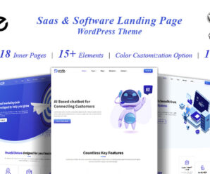 DCode – SaaS Landing Page WordPress Theme