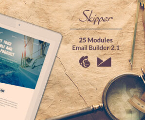 Skipper Email-Template + Online EmailBuilder 2.1