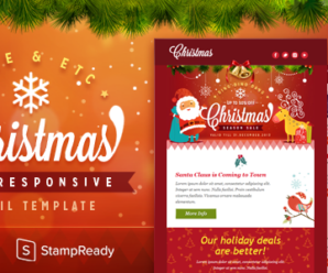 Christmas – Responsive Email + StampReady Builder