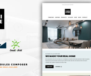 Furnistore – E-Commerce Responsive Furniture and Interior design Email