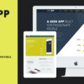 GeekApp – Creative App Landing Page