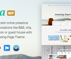 Villa – WordPress  Bed & Breakfast Landing Page