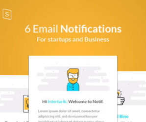 Notif – Email Notifications templates