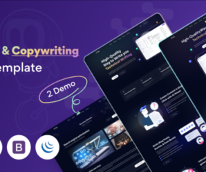 Aai – AI Writer & Copywriting Landing Page HTML Template