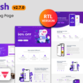 Apdash – App Landing Page Template