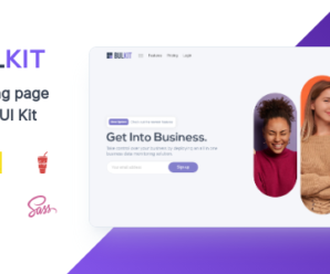 Bulkit – Saas Landing Pages