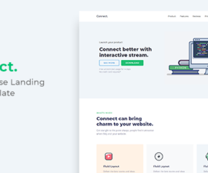 Connect Multipurpose Landing Page Template