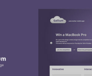 Gallium Landing Page