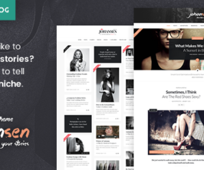 Johansen – Creative Niche Blog Theme