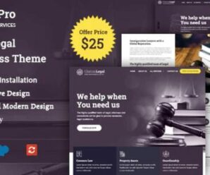 Legal Pro – Law/Legal Business WordPress Theme