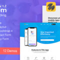 MobiCom – Mobile App Landing Pages Pack