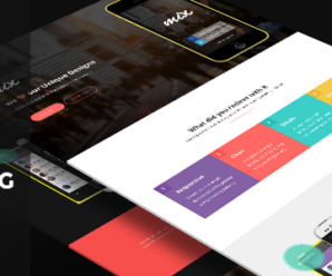 Responsive Bootstrap App Landing Page