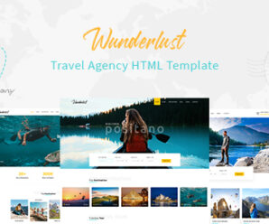 Wunderlust – Travel Tour HTML Template