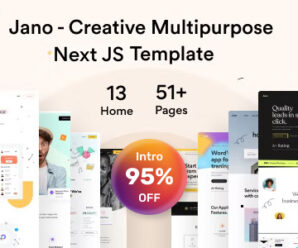 Jano – Multipurpose React NextJs Template