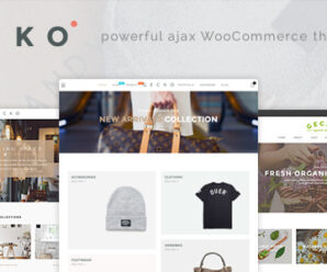 Gecko – Powerful Ajax WooCommerce Theme