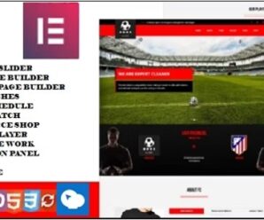 football club soccer WordPress Theme