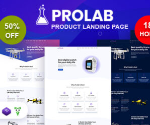 Product Landing Page – Prolab