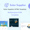 Solar Supplier – Responsive HTML Template