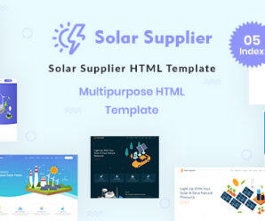 Solar Supplier – Responsive HTML Template