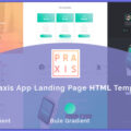 AppPraxis – App Landing Page