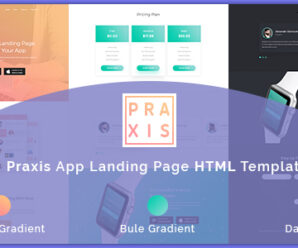 AppPraxis – App Landing Page