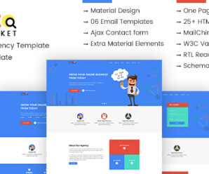 SEO & Digital Marketing Agency Template Pack |  Agency, Re-Marketing Email Template – SEO Rocket